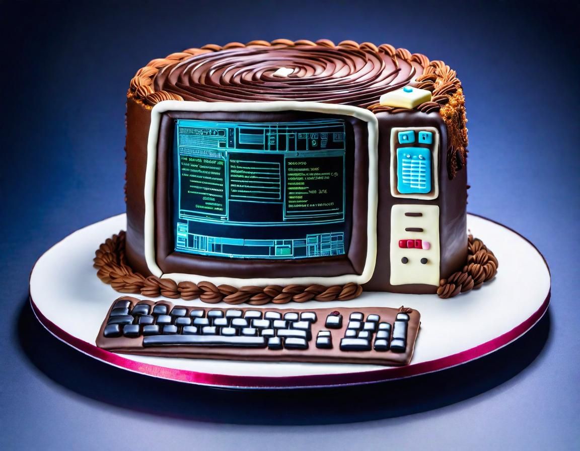 Computer Cake - YouTube