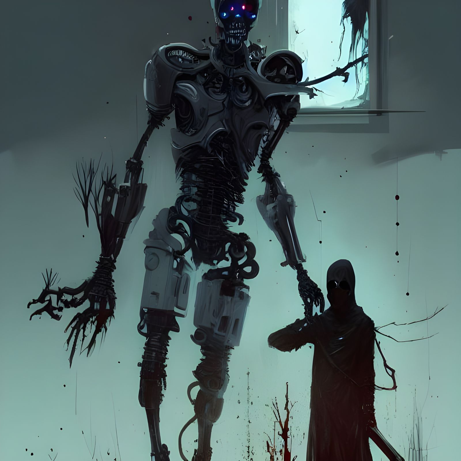 Cyborg Grim Reaper