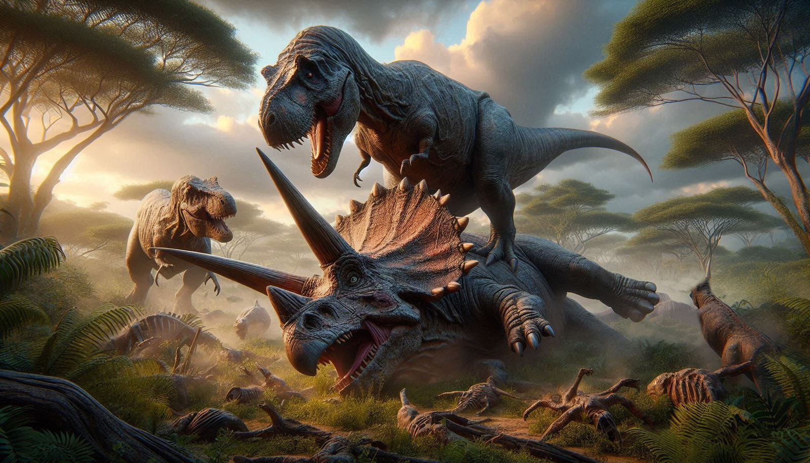 T-Rex lunch  by @yoda69