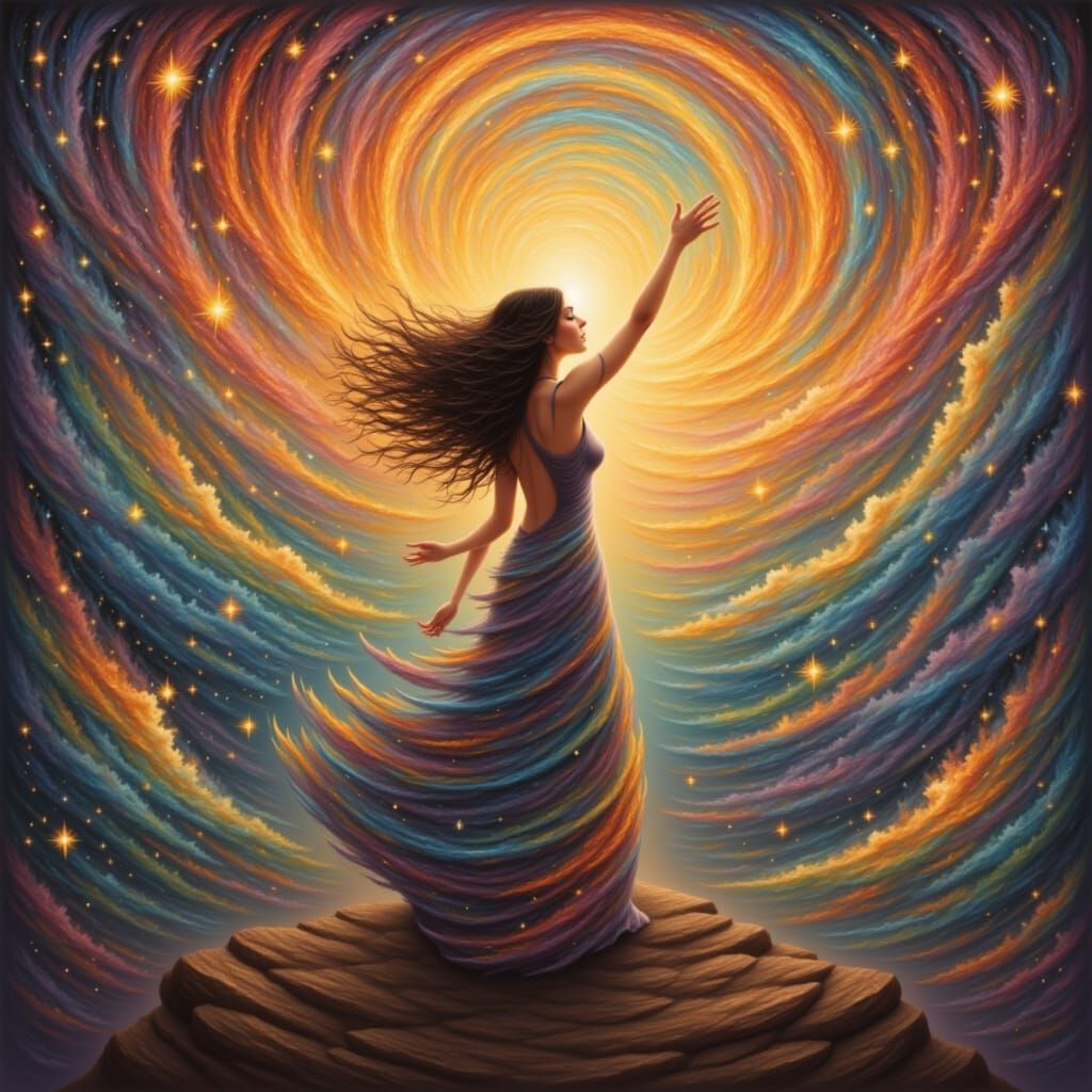 Creation of cosmic rush