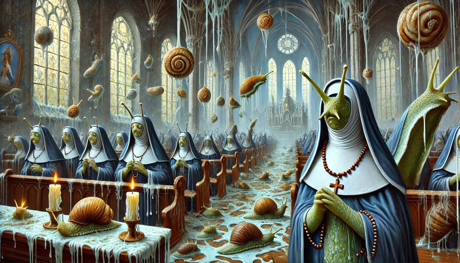 The curious slug nuns flashback #1