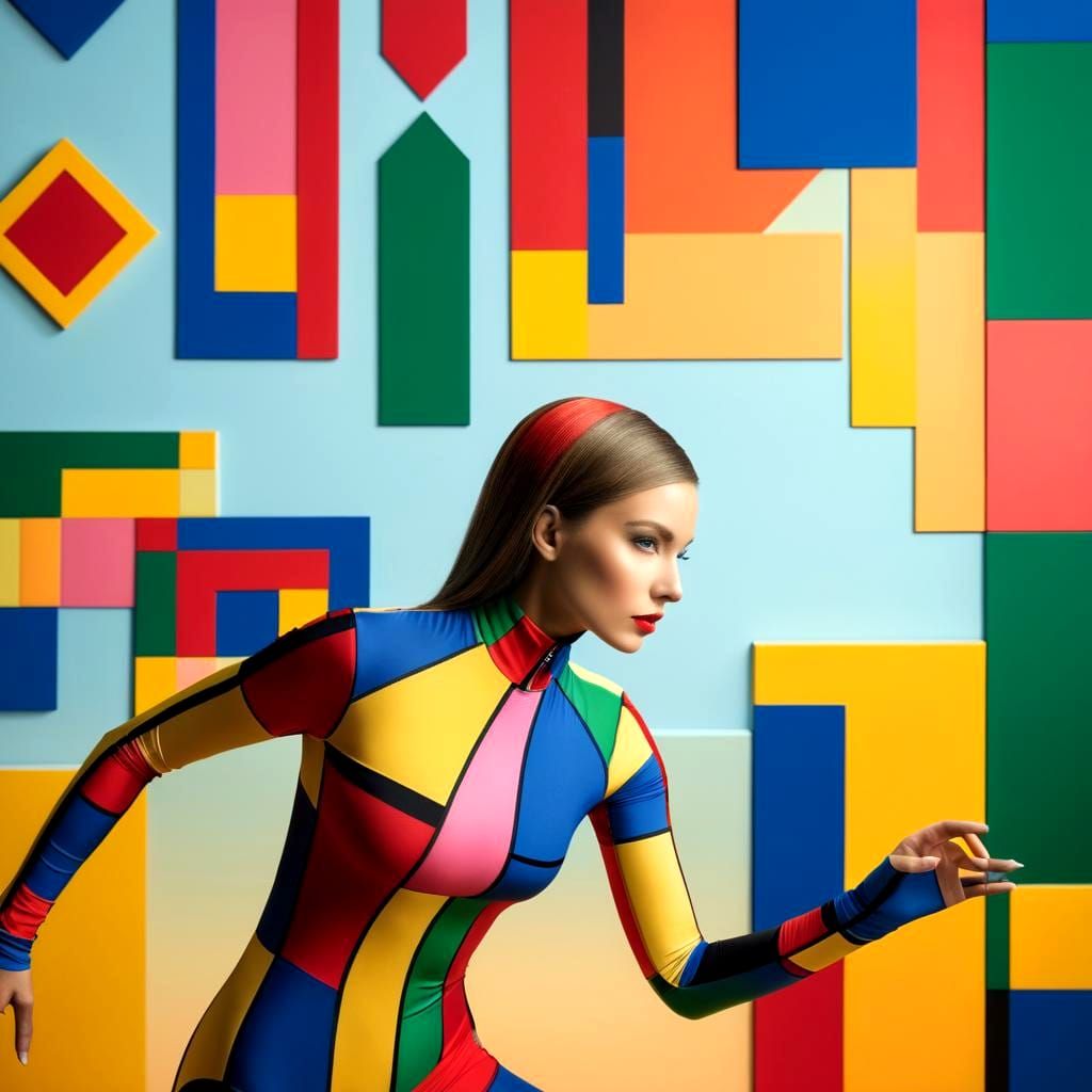 6 Images (5): I attended a fashion show and was lucky. I met...