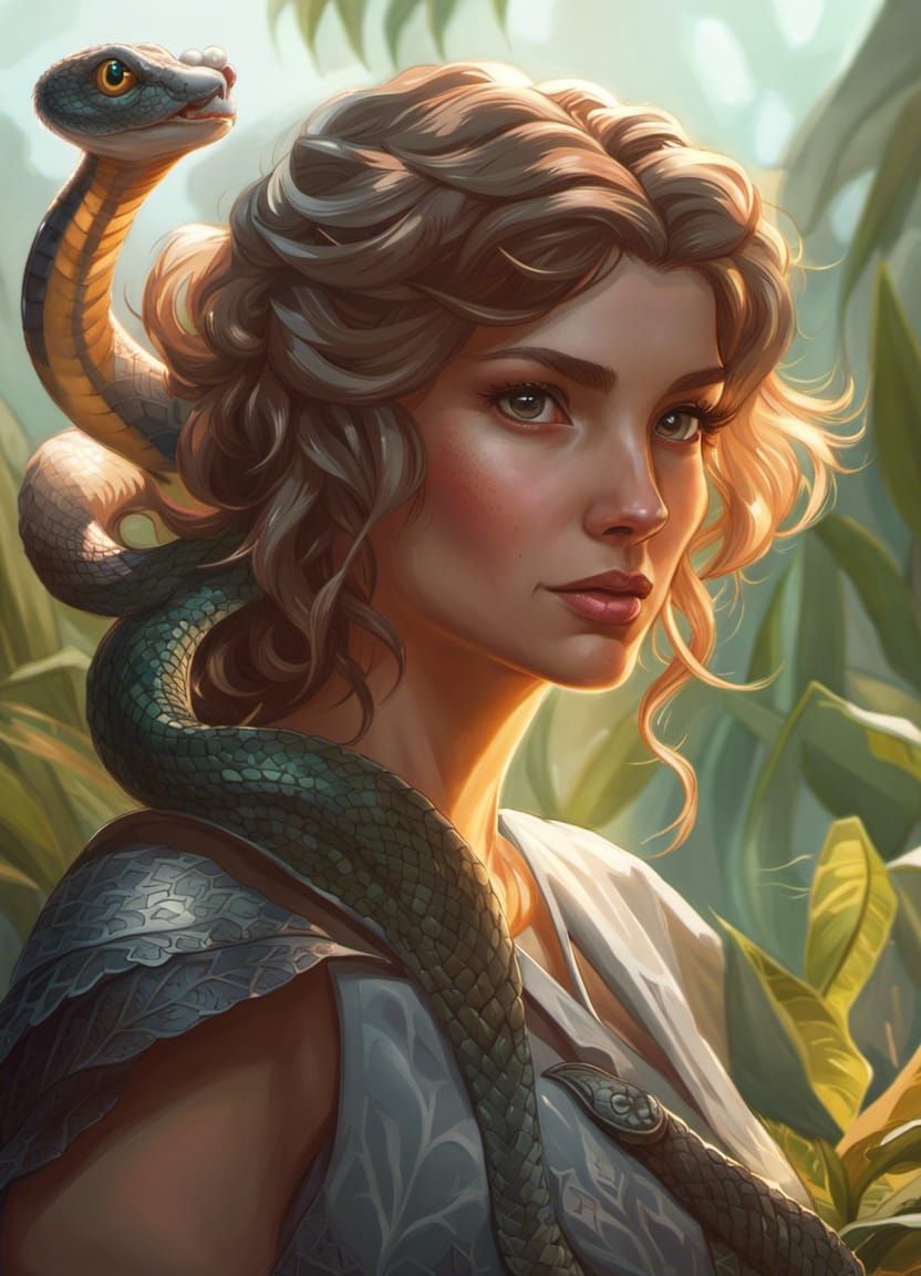 Friendly Snake 