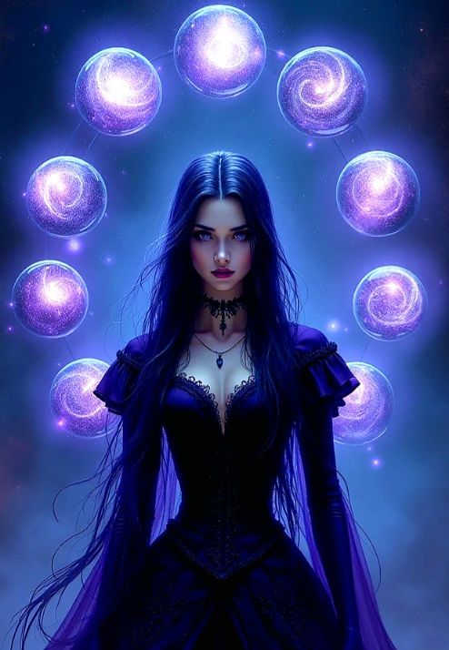 Amethyst, queen of the moon,