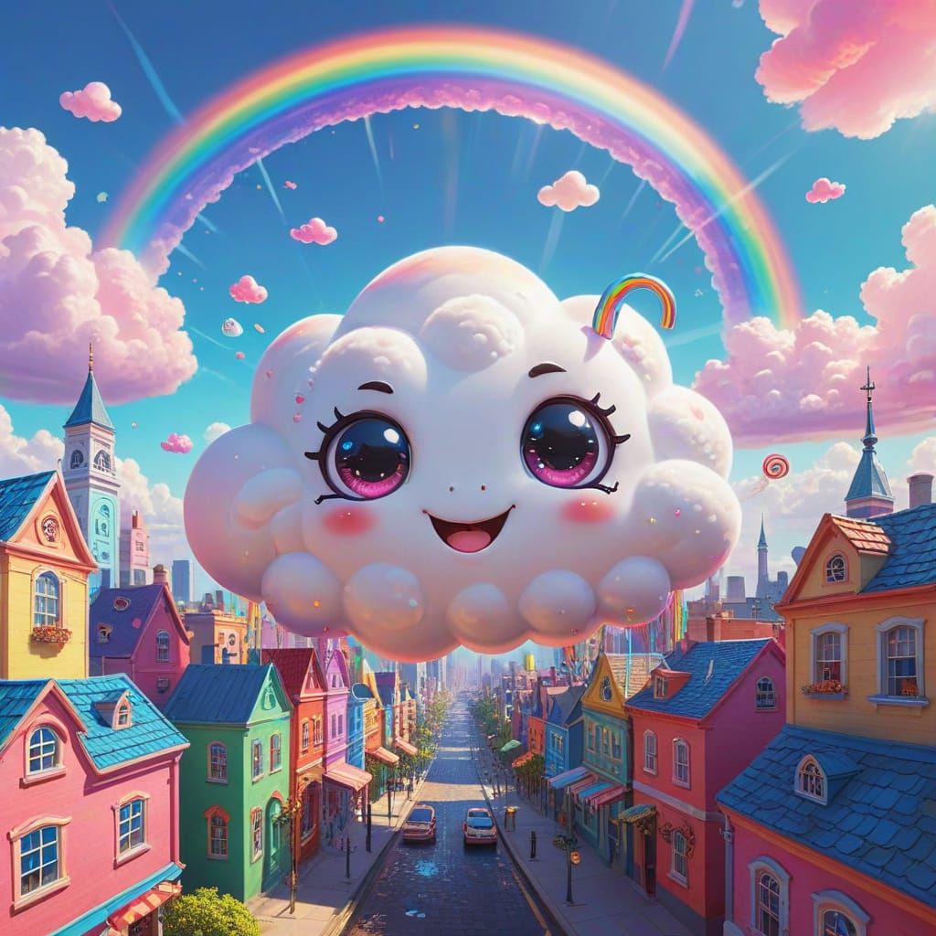 Smiling Cloud  by @Znarf