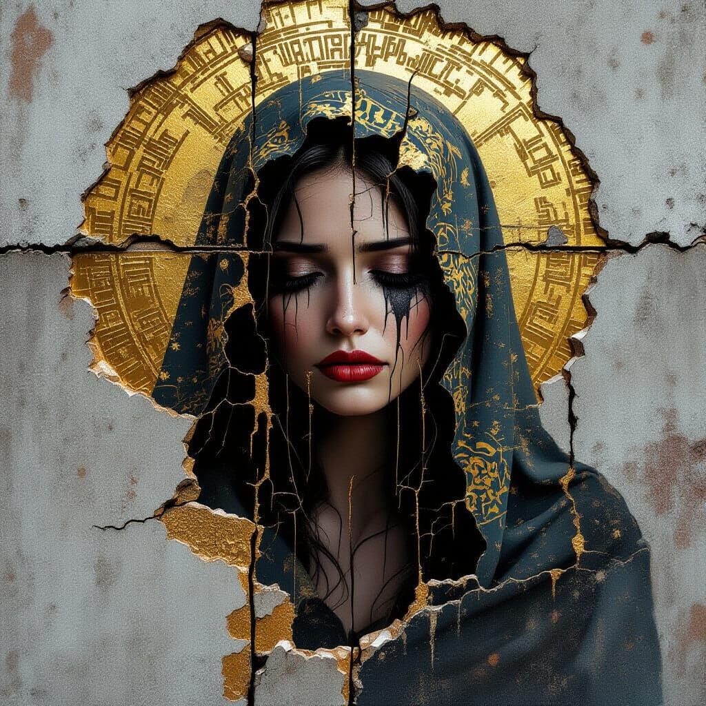 The Wall of a Woman  by @Zaker Aditya_Md Zaker Hayat Khan