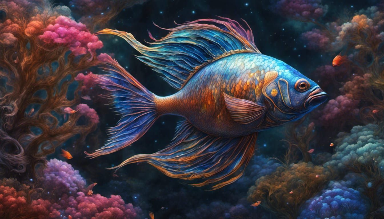 Parrotfish - AI Generated Artwork - NightCafe Creator