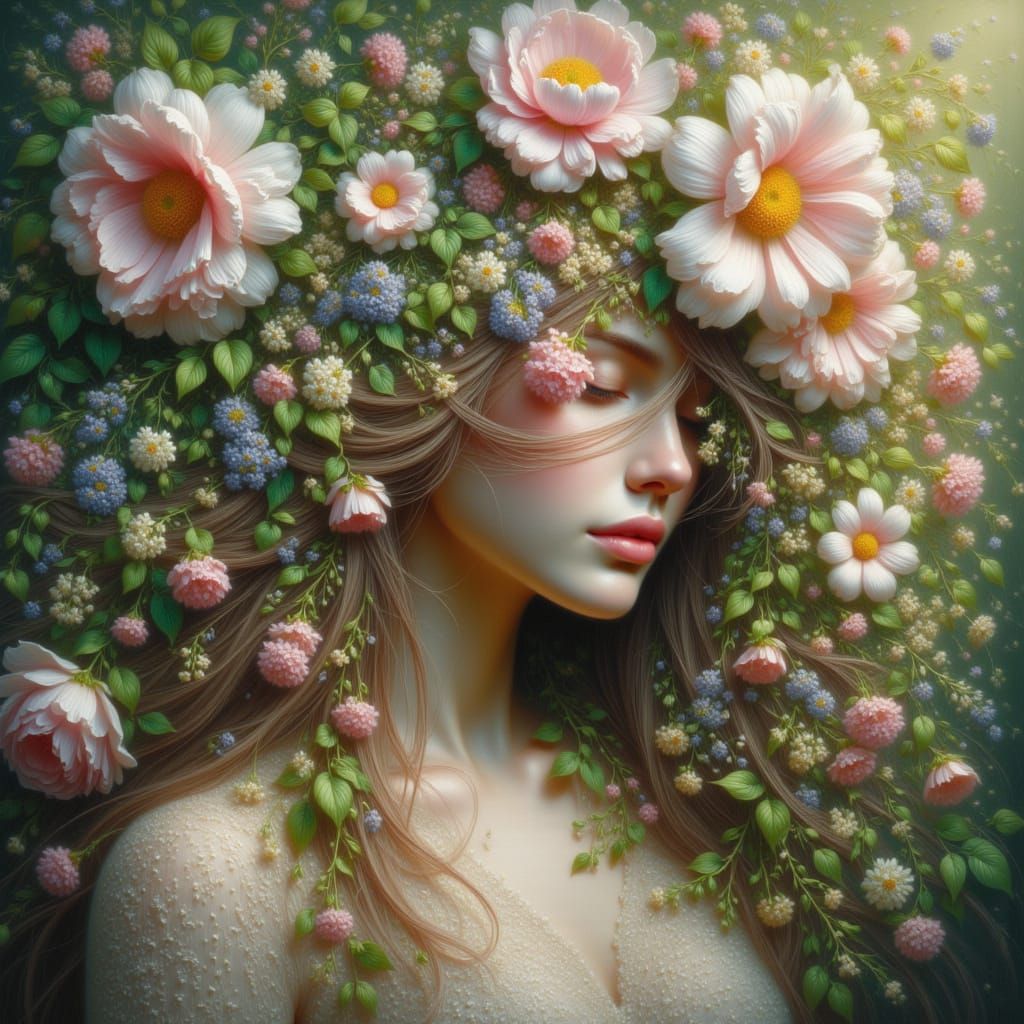 FloralArt-Lady