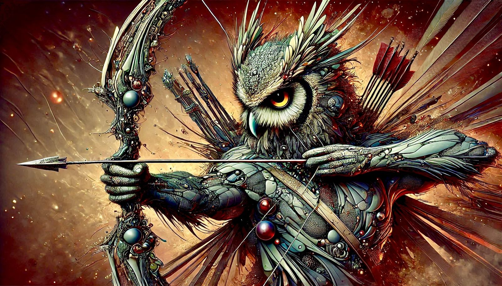 Sagittarius Archer Spirit of the Owl