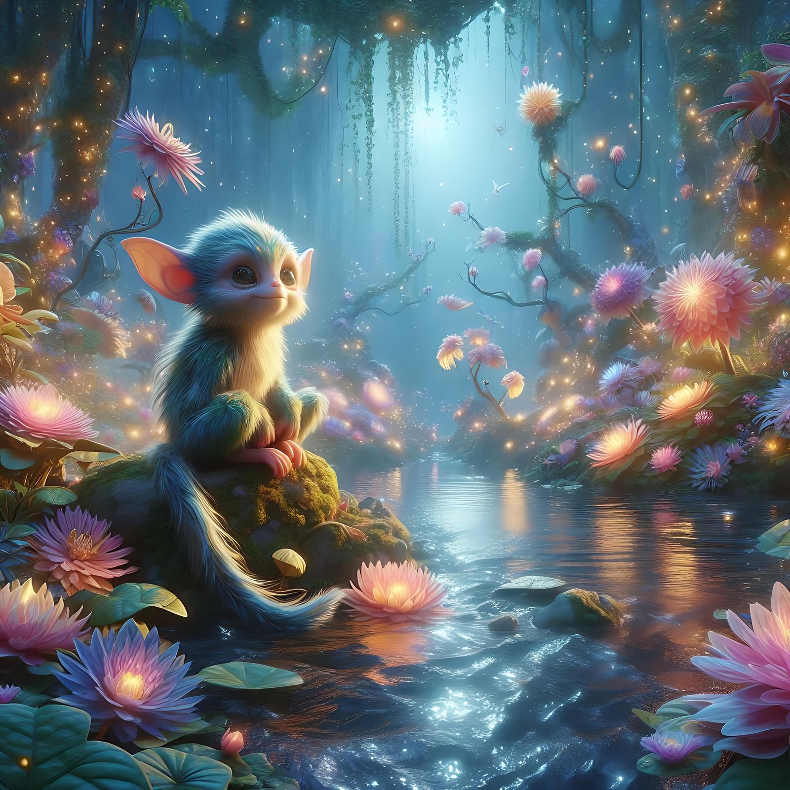 Guardian Sprite of the Floral Forest