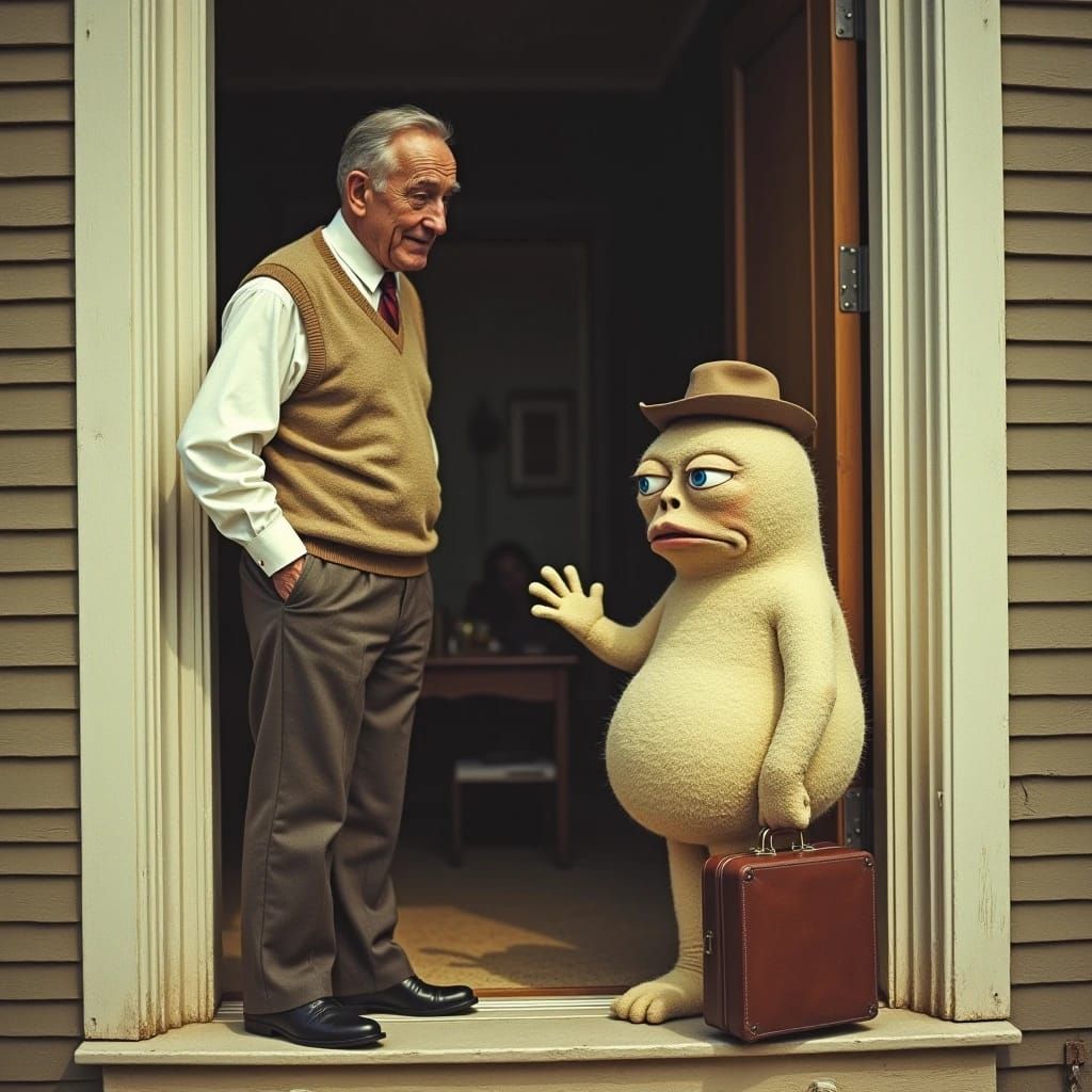 Every year, for forty years, it shows up in August and stays...