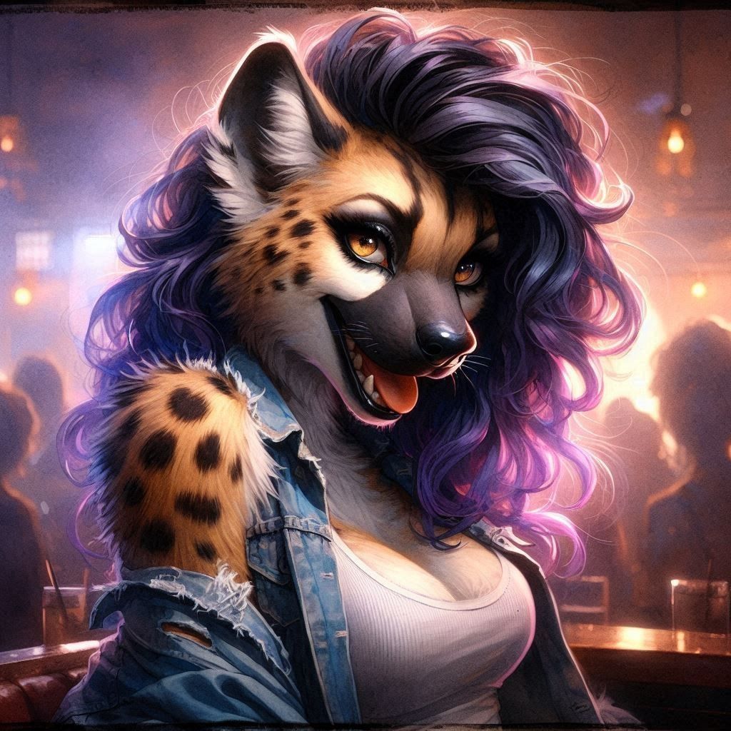 Adorable Scuzzy at the Bar