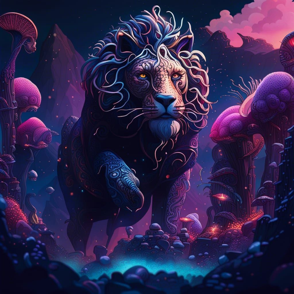 In the world of mythical creatures (1)  by @potrzebie 