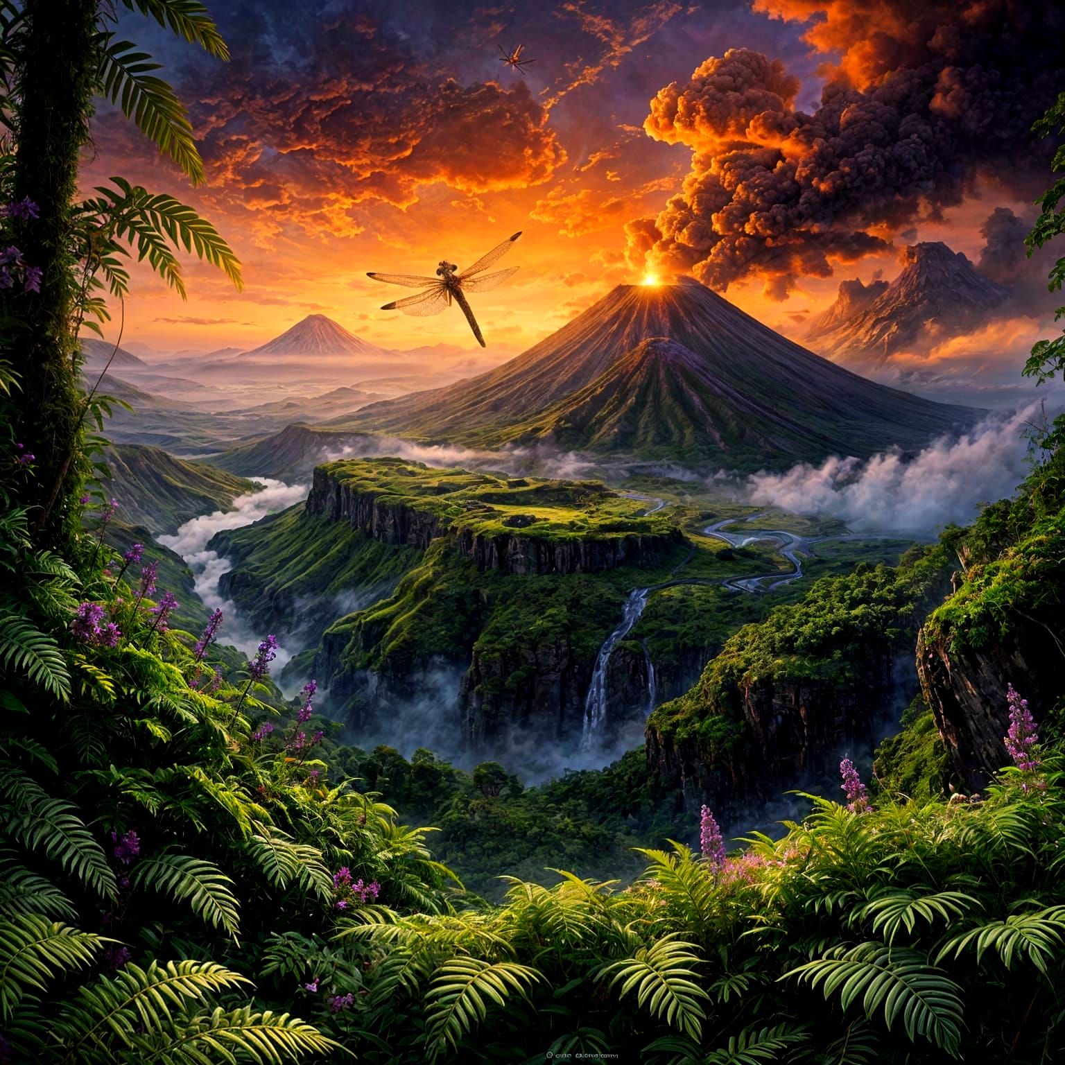 Prehistoric volcano   by @SunCat