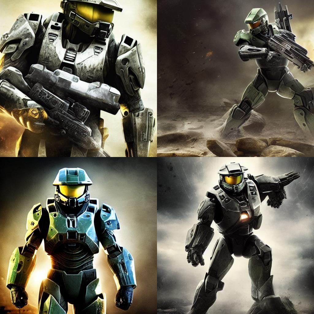 Master chief - AI Generated Artwork - NightCafe Creator