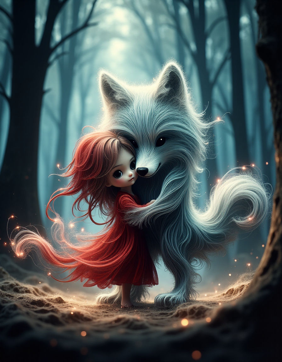 Little Red Riding Hood and her Wolf