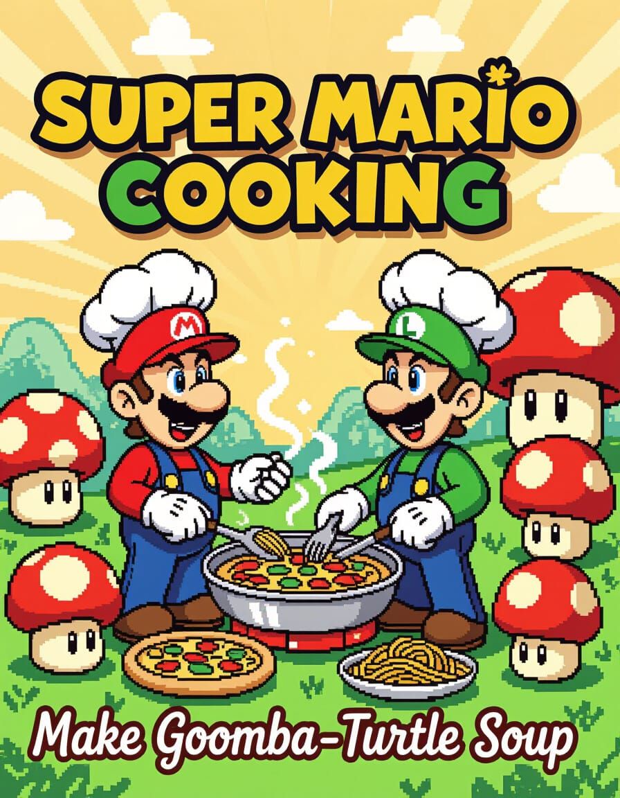 Super Mario Cooking  by @Dr T
