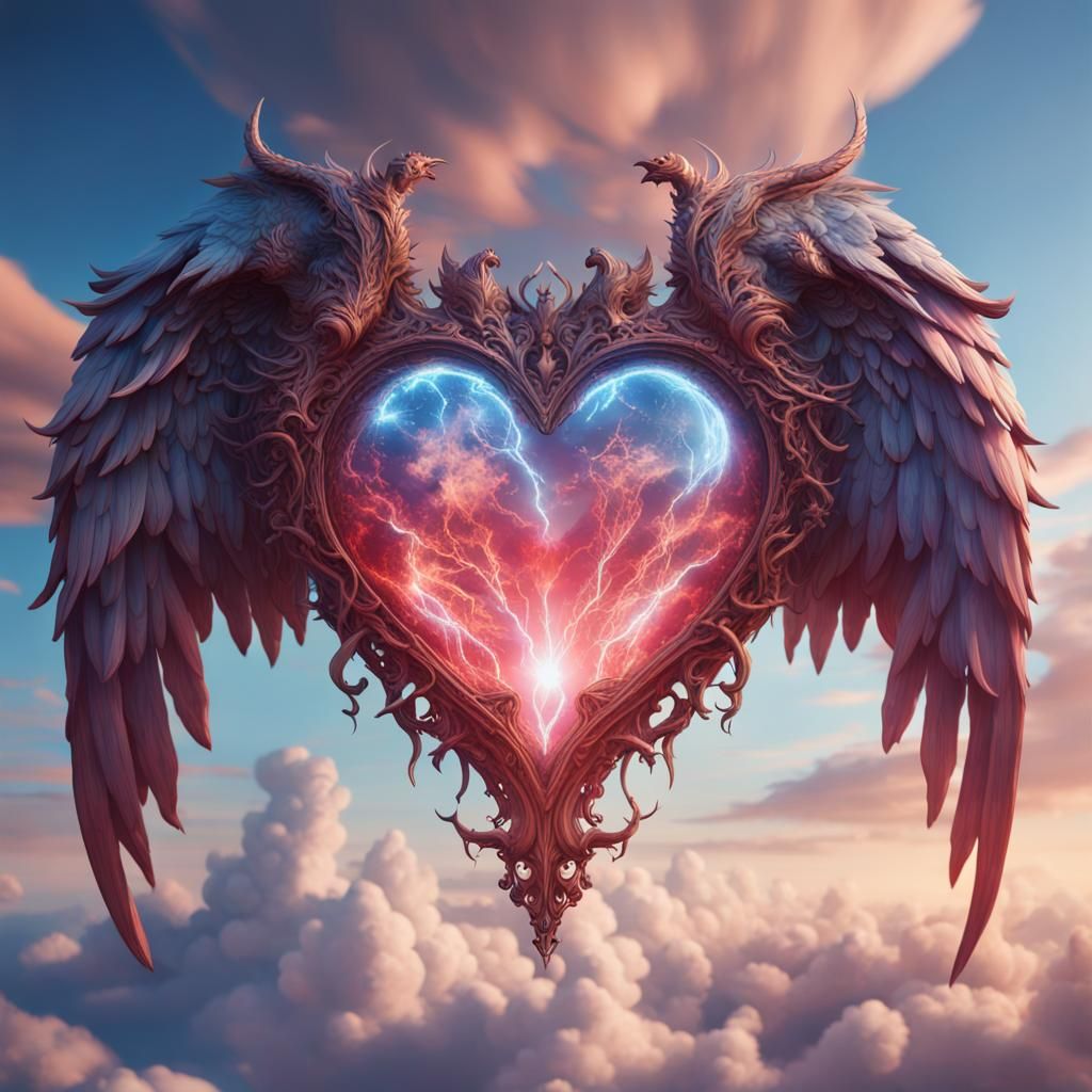A Soaring Heart  by @Barrie The Red