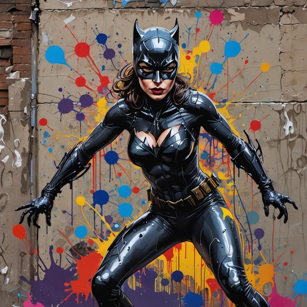 catwoman-pop-art-1-ai-generated-artwork-nightcafe-creator