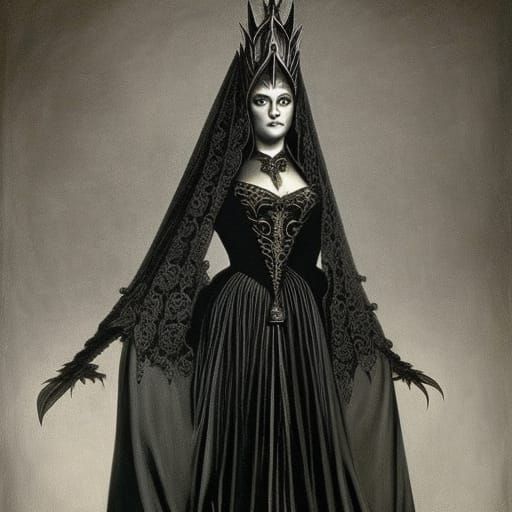 Decadent Gothic princess