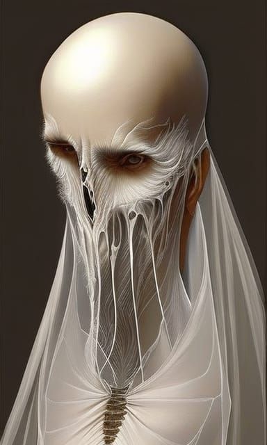 Portrait of an Ancient Banshee - Irish Mythology