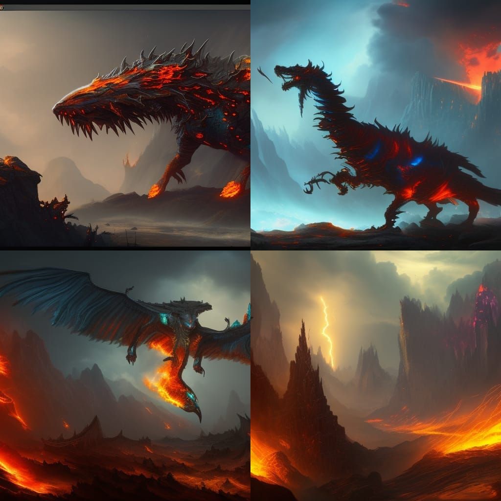 fire and lightning boss