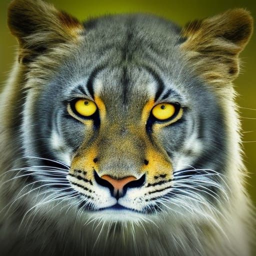 Photograph of a cat with beautiful amber brown eyes
