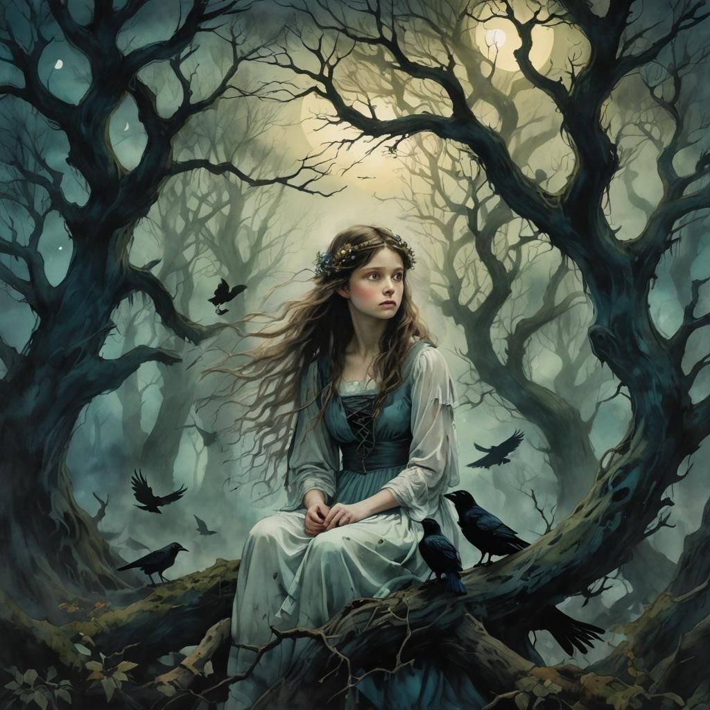 Scared and lost  by @Kazzok