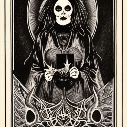 Madam Leota Satan Gothic Occult Tarot Art Rozz Williams 8k madam-leota-satan-gothic-occult-tarot-art-rozz-williams-8k