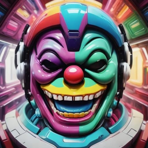 <lora:Bonbon Panic:1.0>
Laughing candy clown.
Candy sci-fi