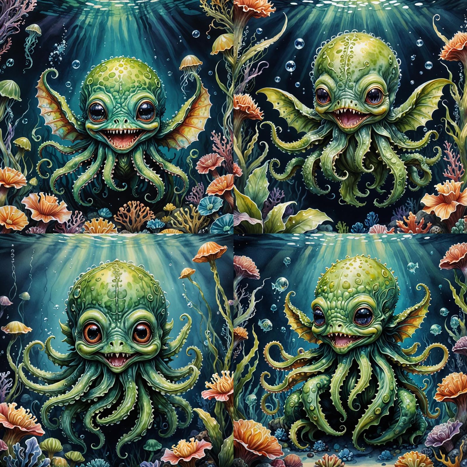 Some baby Cthulhu