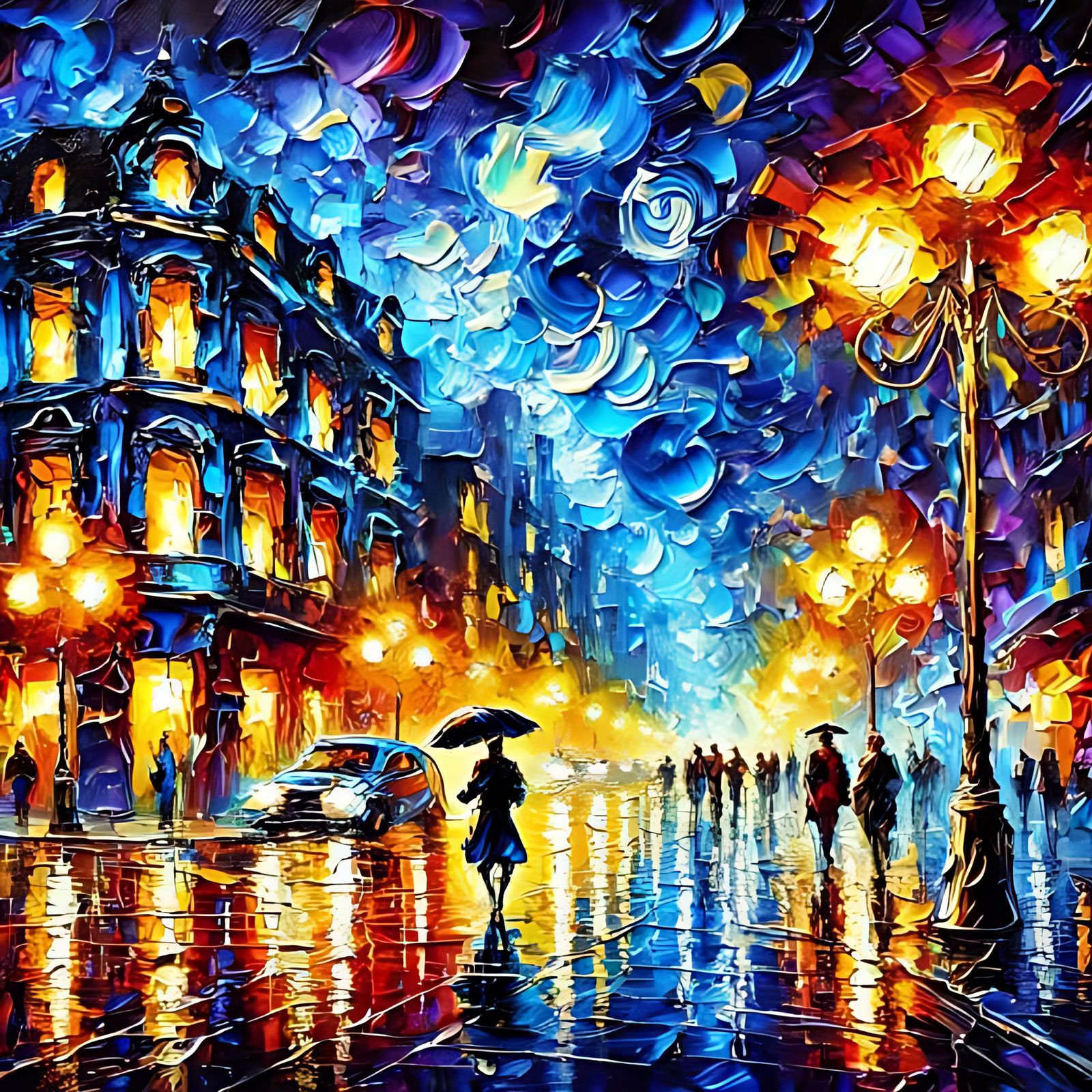 Nighttime Metropolis