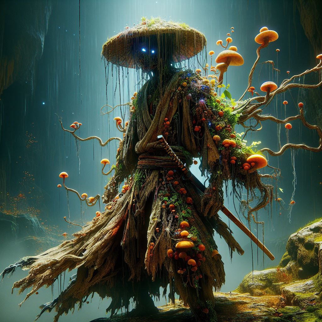 Myconid Samurai Warrior