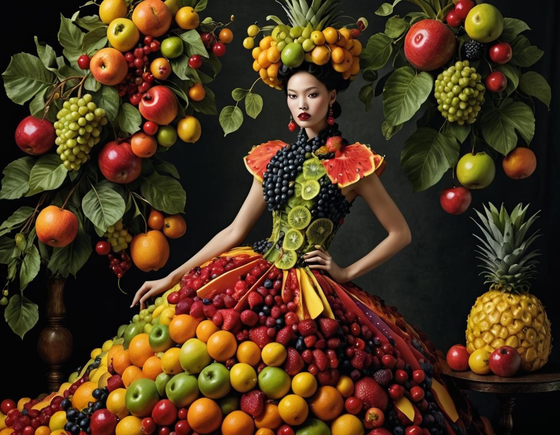 Fruit High Fashion   by @Jennifer