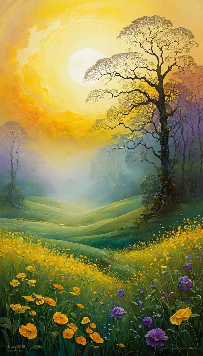 Paradise landscape