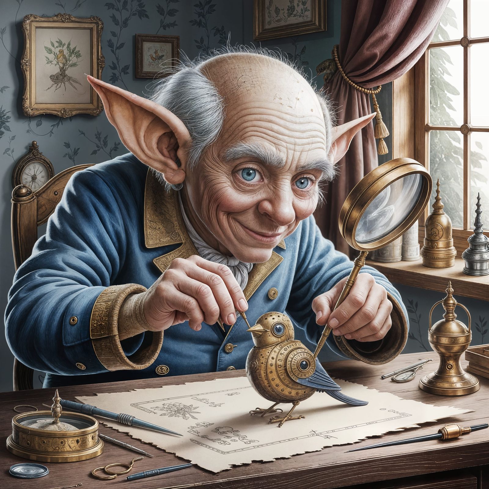 Inventor at work  by @Huginn