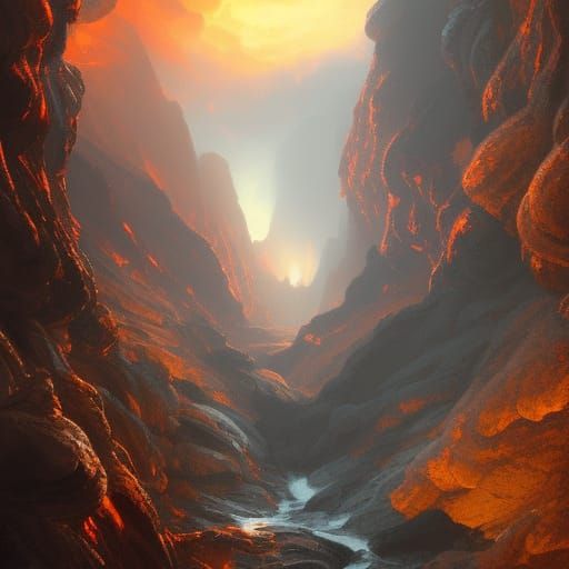 lava canyon