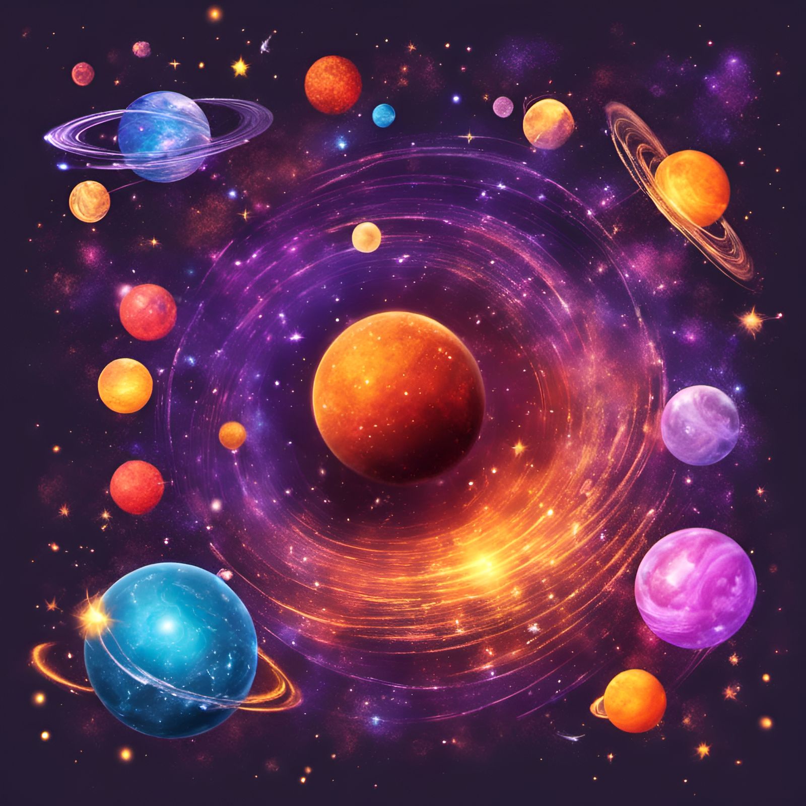 The Glitter Way Galaxy