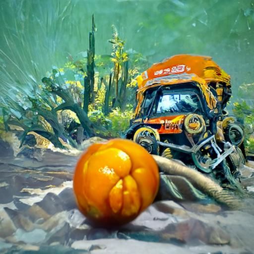 Nothing but orange