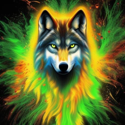 Download Neon Wolf Wallpaper Free for Android - Neon Wolf Wallpaper APK  Download - STEPrimo.com
