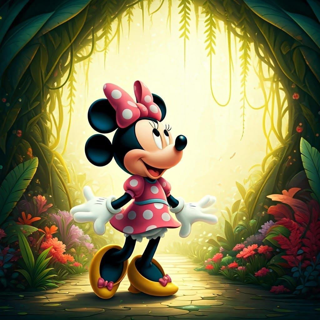 Minnie Mouse in Enchanted Whimsy