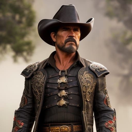 Stoic Cowboy  by @biff-tannen