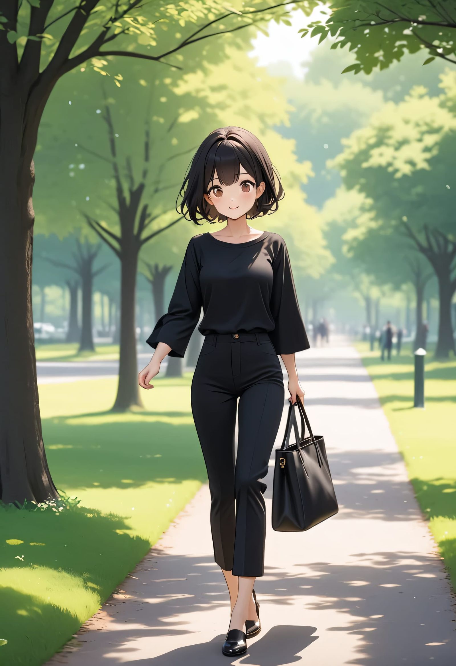 A walk in the park for Moon