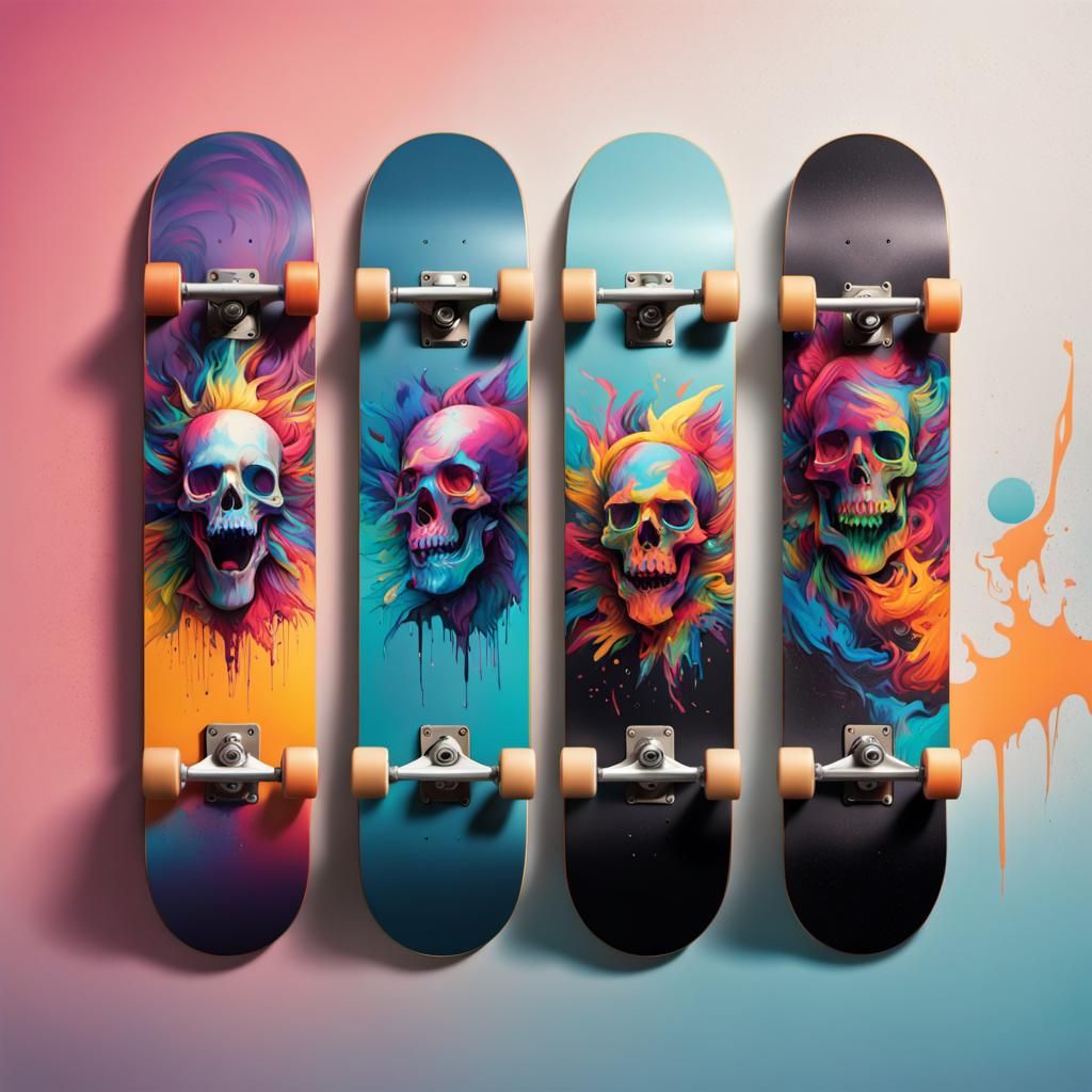 Radical skateboard designs