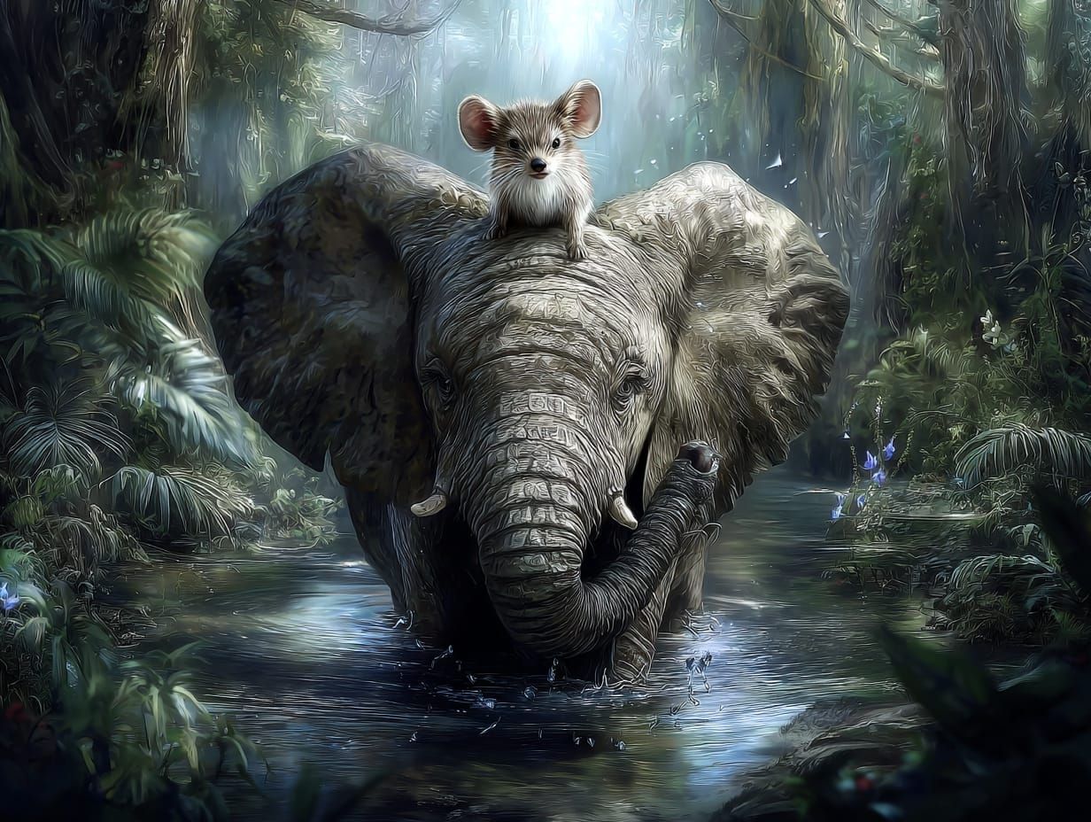 elephant and mouse