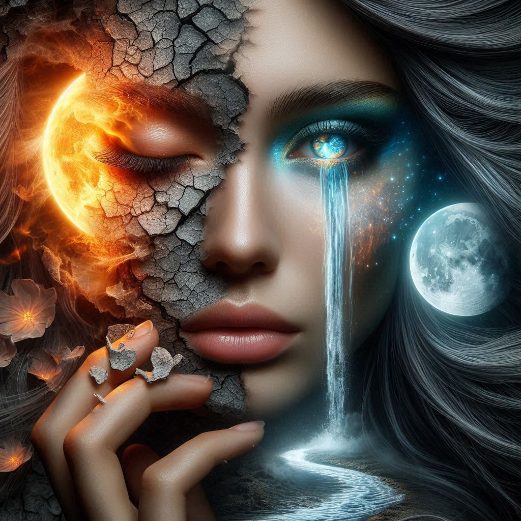 ethereal light of the moon