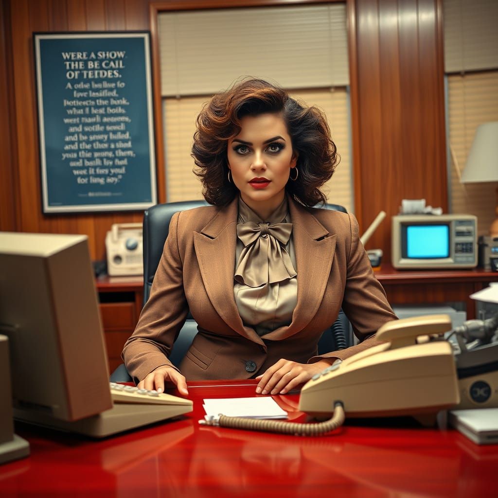 80s professional woman  by @LeslieAnn