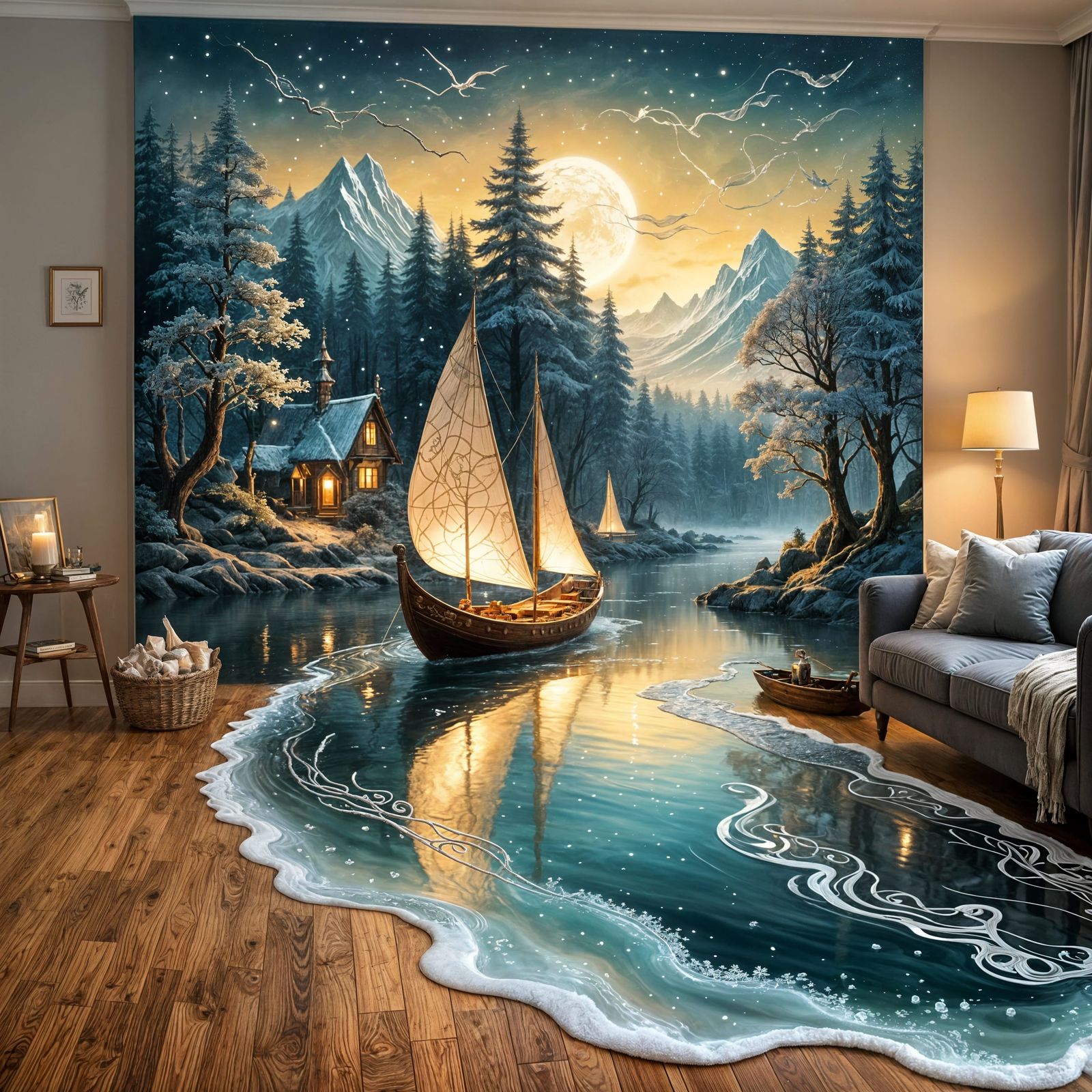 Sailing Through a Dreamscape  by @Yulia 