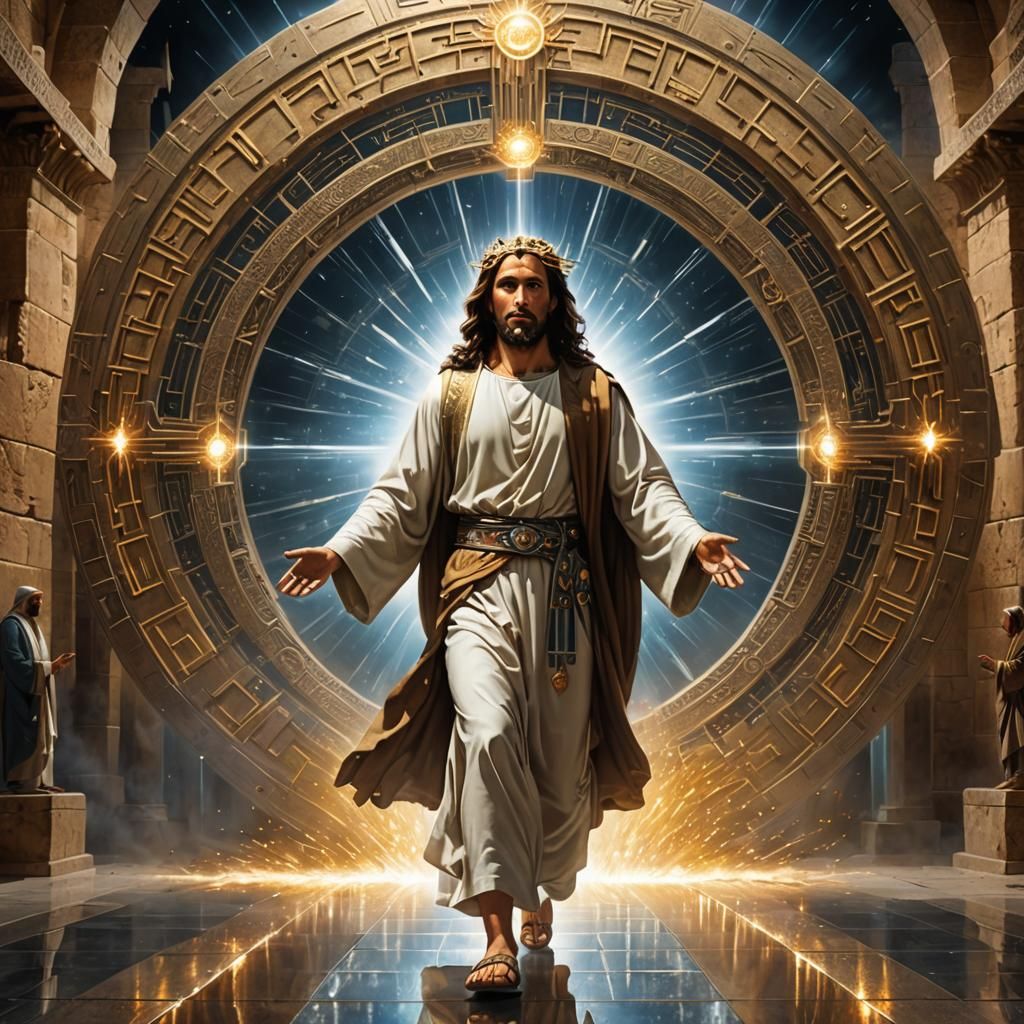 Jesus Returns - AI Generated Artwork - NightCafe Creator