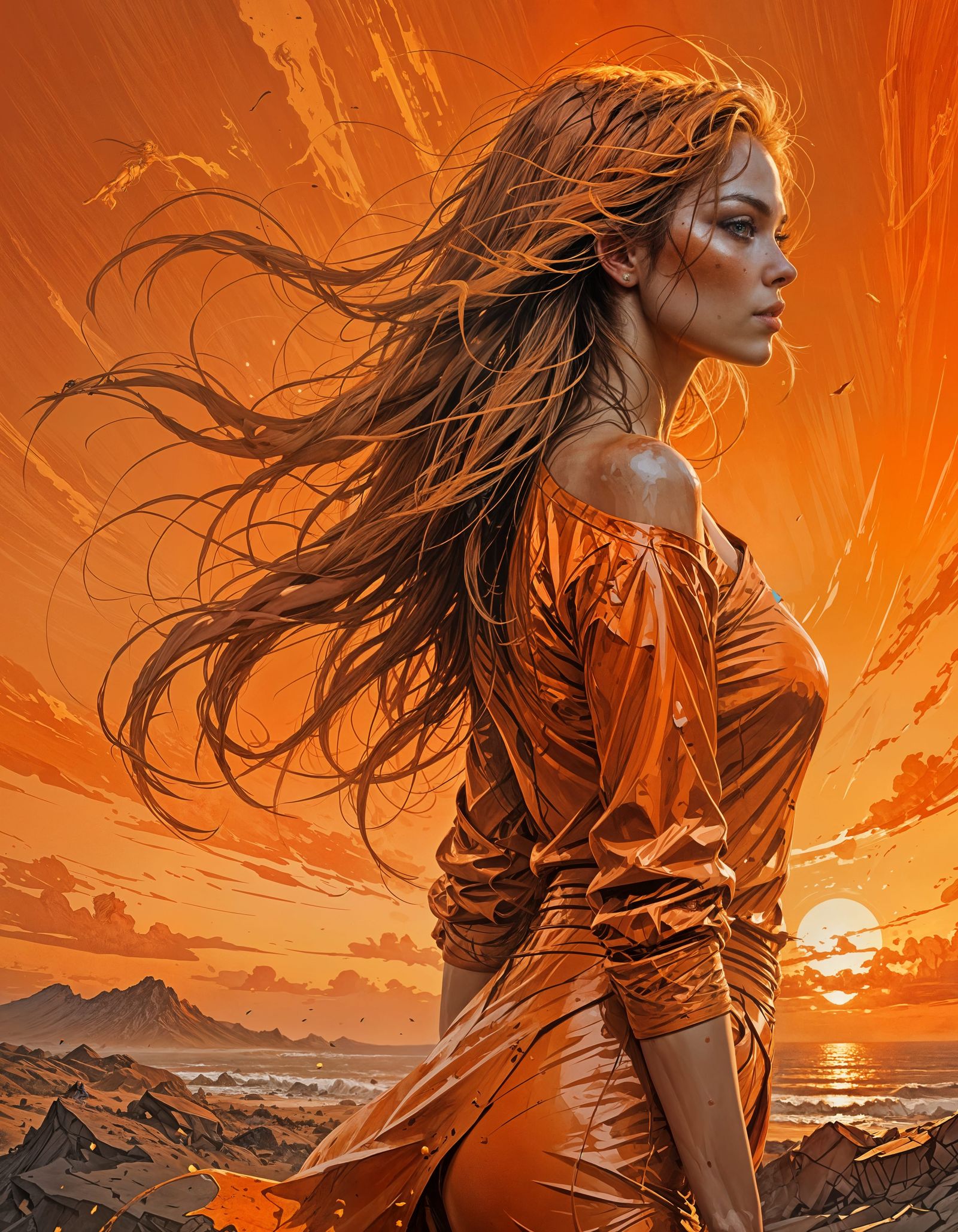 Orange (DreamShaper XL Lightning)  by @Mak